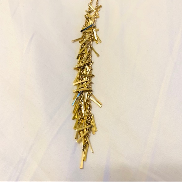 New BCBG Tassel Necklace - Gold - Picture 3 of 3